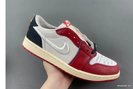 Card Trophy Jordan 1 OG Room Rookie Home Low HV6157-100 Retro (Numbered) 1226